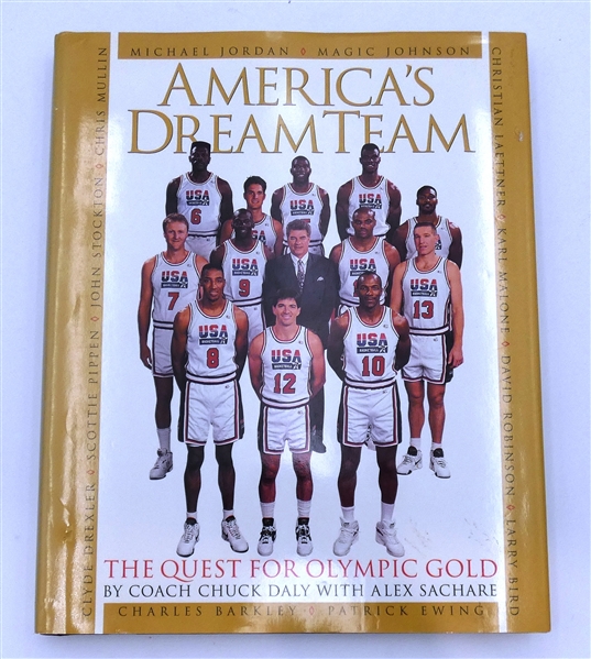 Chuck Daly Autographed "Americas Dream Team" Book