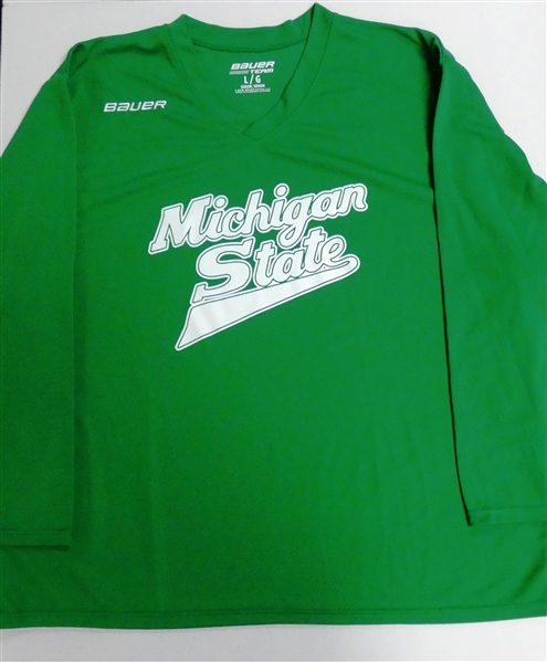 Michigan State Spartans Hockey Jersey