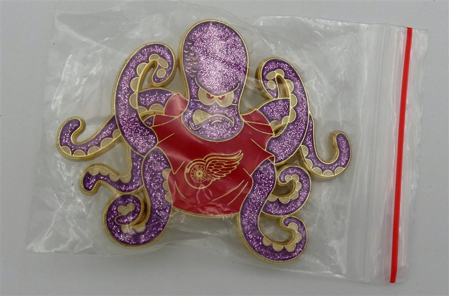 Detroit Red Wings Al The Octopus Pin
