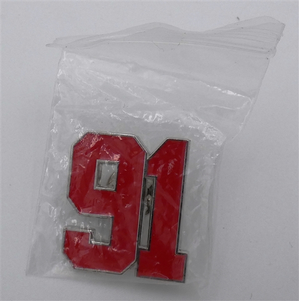 Sergei Fedorov #91 Jersey Retirement Pin