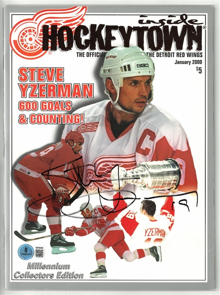 Steve Yzerman Autographed Inside Hockeytown