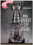 Sergei Fedorov Autographed 1997 Stanley Cup Program