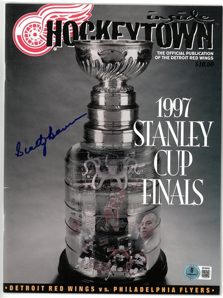 Scotty Bowman Autographed 1997 Stanly Cup Program