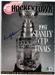 Scotty Bowman Autographed 1997 Stanly Cup Program