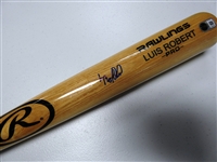 Luis Robert Autographed Bat