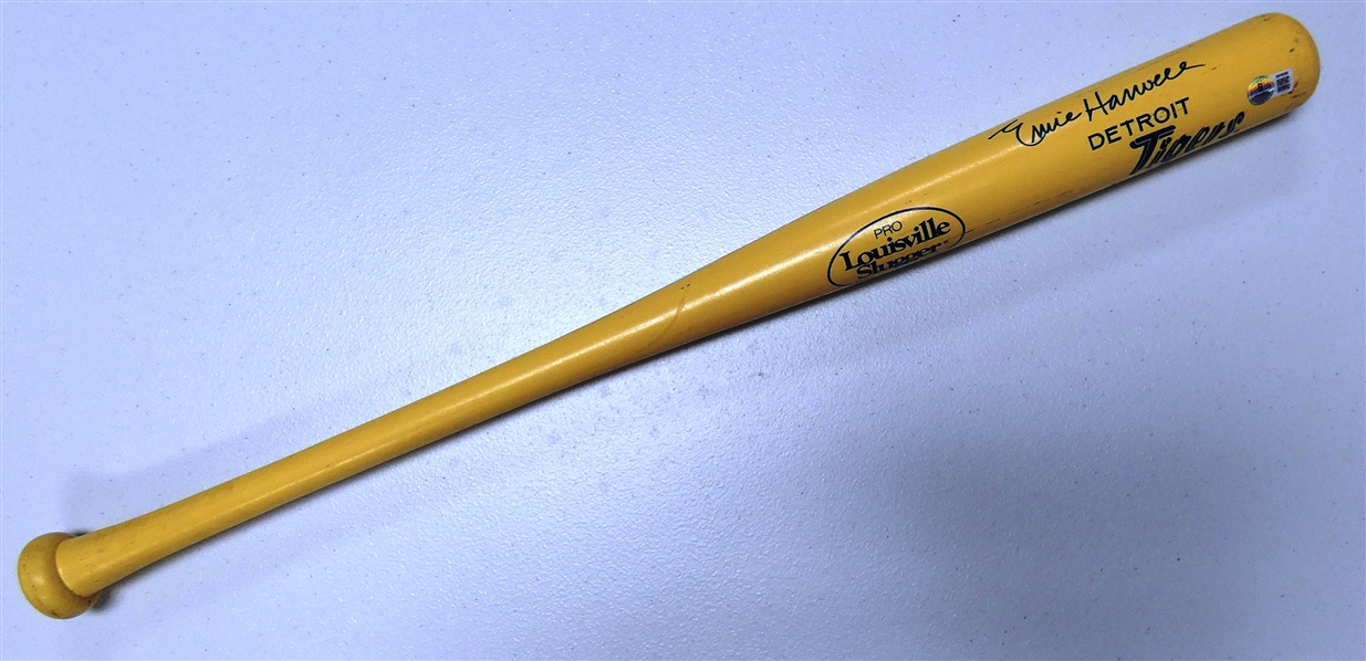 Ernie Harwell Autographed SGA Bat