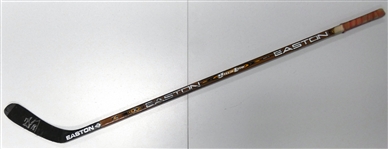 Kirk Maltby Game Used Autographed Stick