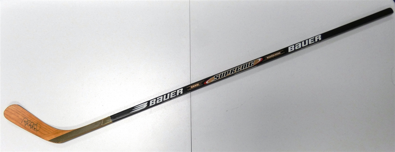 Rob Blake Autographed Model Stick