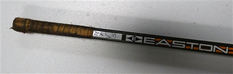 Brent Gilchrist Game Used Autographed Stick