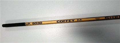 Paul Coffey Game Used Autographed Sher-Wood Stick
