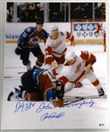 Darren McCarty & Claude Lemieux Autographed 16x20