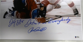 Darren McCarty & Claude Lemieux Autographed 16x20