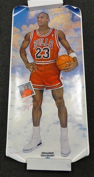 Michael Jordan Growth Chart Poster
