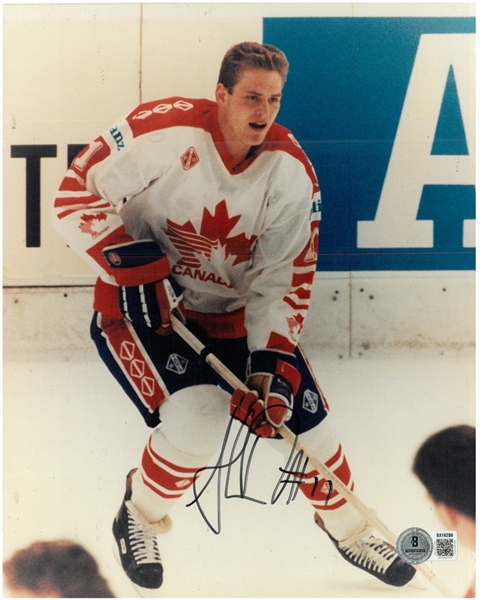 Shawn Burr Autographed 8x10