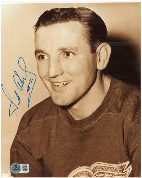 Sid Abel Autographed 8x10