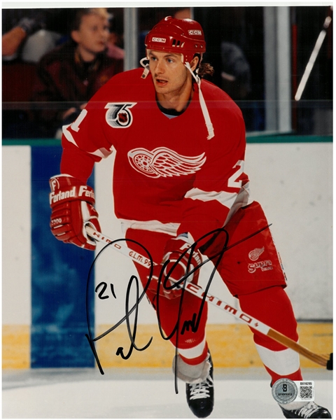 Paul Ysebaert Autographed 8x10