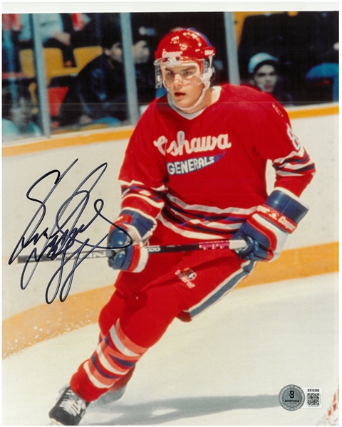 Eric Lindros Autographed 8x10