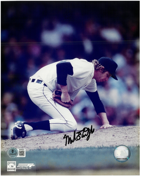 Mark Fidrych Autographed 8x10