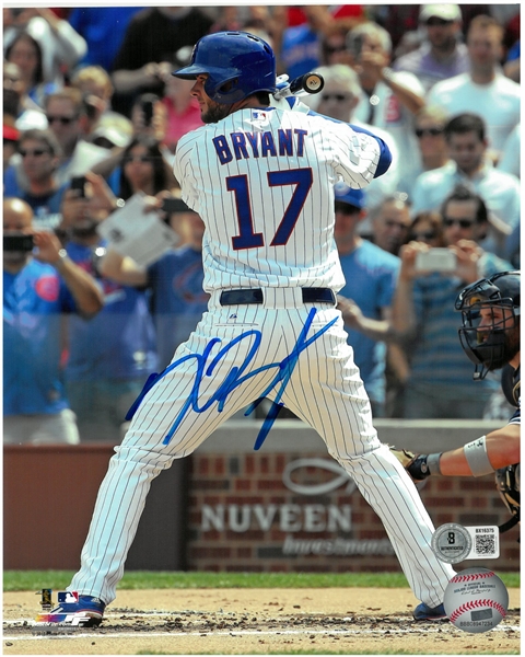 Kris Bryant Autographed 8x10