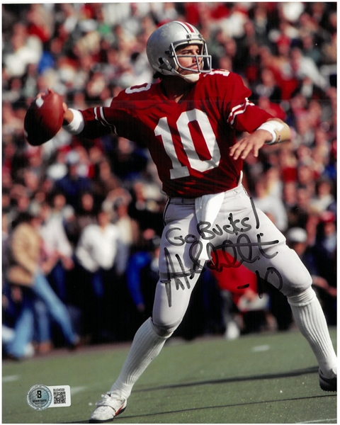 Art Schlichter Autographed 8x10