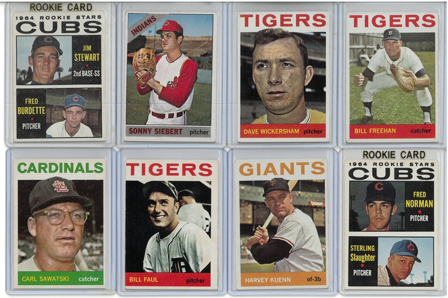 1964 Topps Baseball Lot