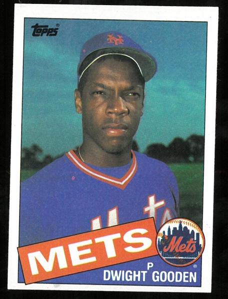 Dwight Gooden 1985 Topps Rookie Card