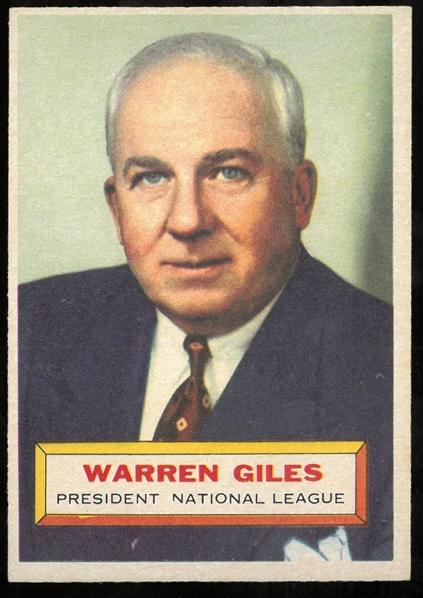 1956 Topps Warren Giles