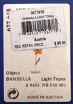 Swarovski Crystal Light Topaz Dambulla