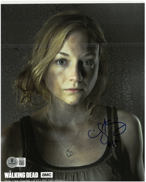 Emily Kinney Autographed 8x10
