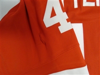 Henrik Zetterberg Game Worn & Autographed 2008 Red Wings Jersey