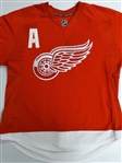 Henrik Zetterberg Game Worn & Autographed 2008 Red Wings Jersey