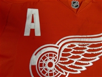 Henrik Zetterberg Game Worn & Autographed 2008 Red Wings Jersey