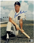 Norm Cash Autographed 8x10