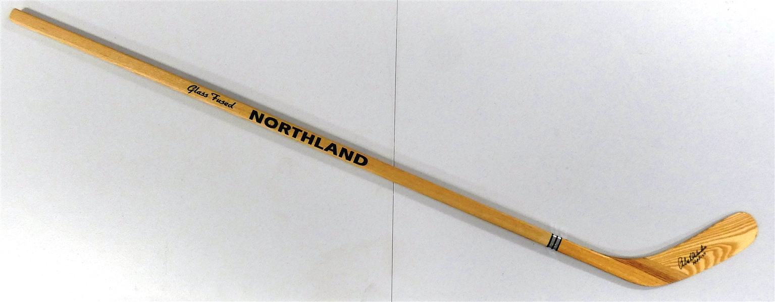Alex Delvecchio Autographed Northland Stick