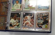 1978 Topps Baseball Near Complete Set