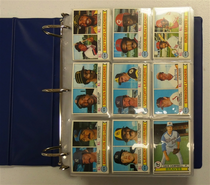 1979 Topps Baseball Complete Set
