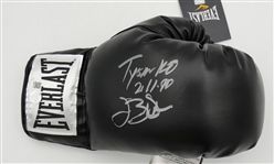 James Buster Douglas Autographed Boxing Glove w/ Tyson KO