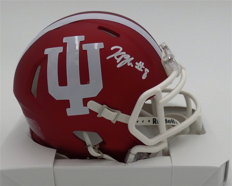 Kaelon Black Autographed Indiana Mini Helmet