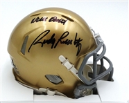 Rudy Ruettiger Autographed Notre Dame Mini Helmet