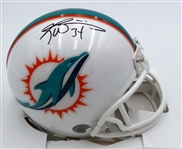Ricky Williams Autographed Dolphins Mini Helmet