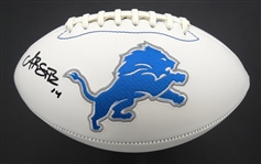 Amon-Ra St. Brown Autographed Lions Football