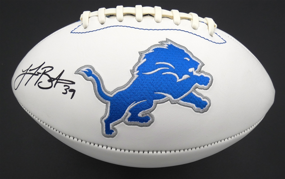 Jake Bates Autographed Lions Football