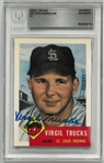 Virgil Trucks Autographed 1991 Topps Archives