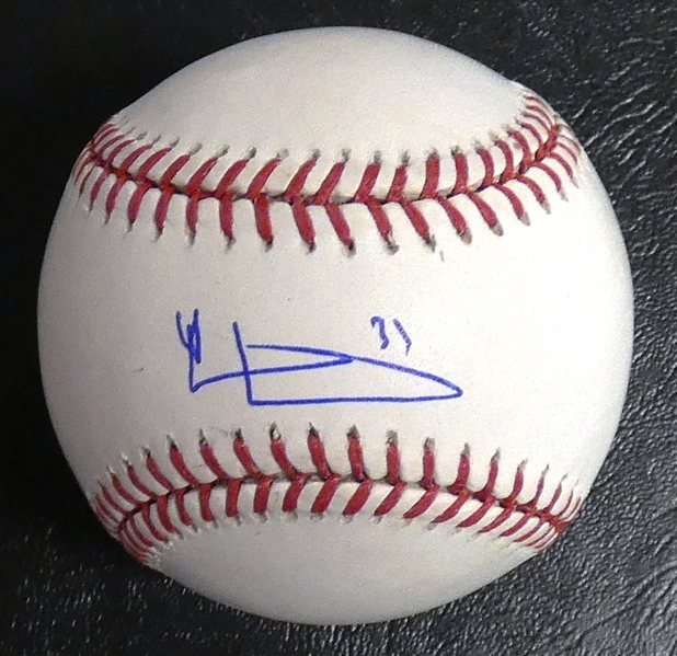 Riley Greene Autographed Baseball
