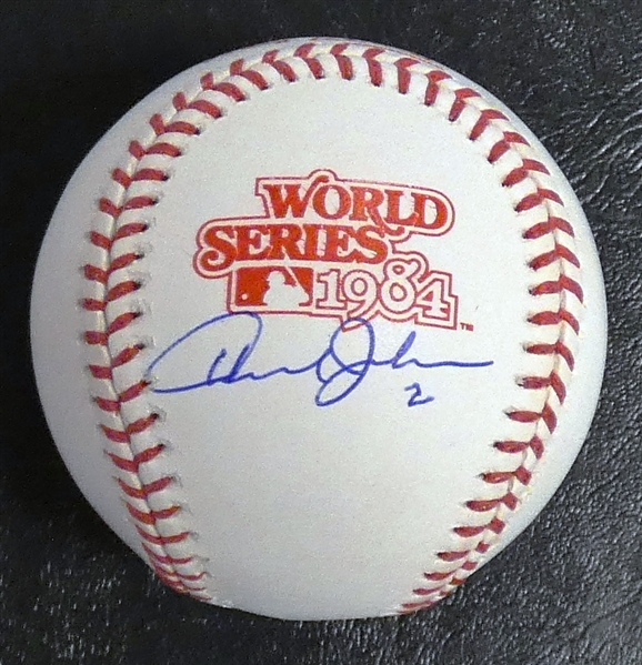 Howard Johnson Autographed 1984 World Series Baseball