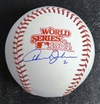 Howard Johnson Autographed 1984 World Series Baseball