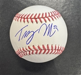 Troy Melton Autographed Baseball