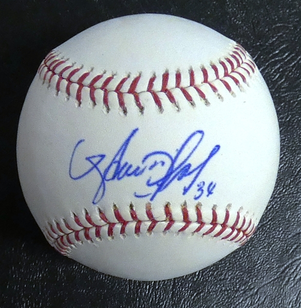 Avisail Garcia Autographed Baseball