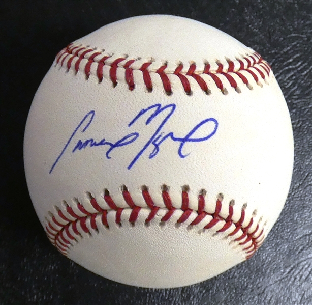 Cameron Maybin Autographed Baseball