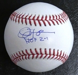 Jim Leyland Autographed Baseball w/ HOF